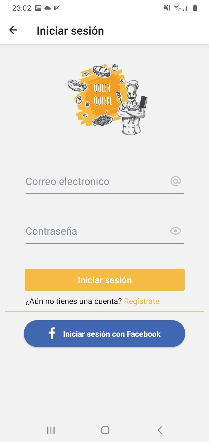 Inicio de sesión de Quién Quiere