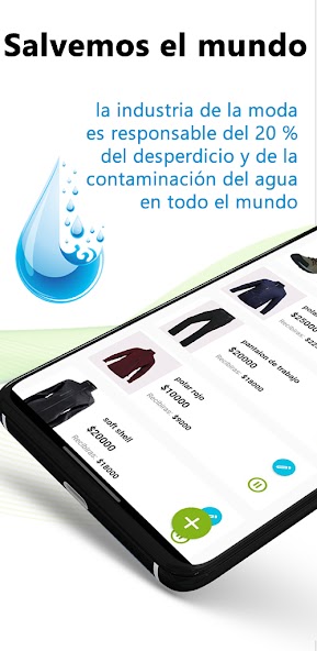 Funcionalidad móvil de Ropero App